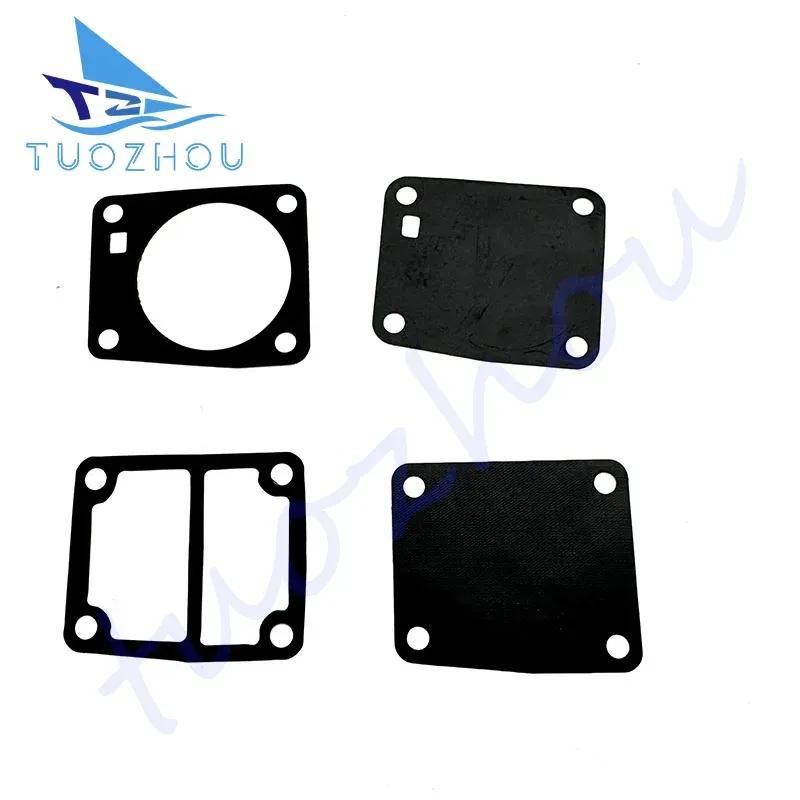 369-03302-0 369-03307-0 369-03306-0 369-03303-0 Pump Cover Gasket Set for Tohatsu Outboard Engine Carburetor 5HP
