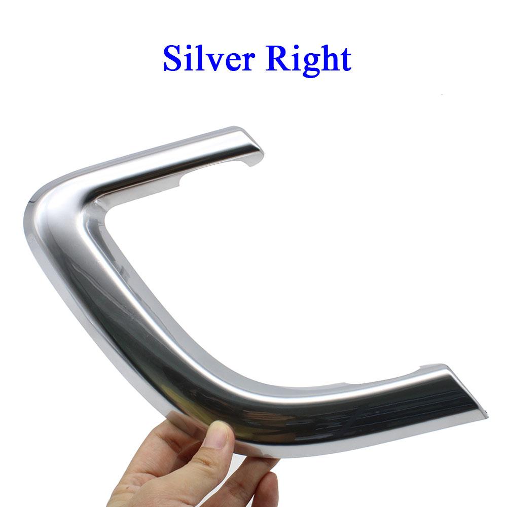 Car Interior Front Rear Black Left Right Door Handle Chromed Puller Cover Trim Replacement For Land Rover Discovery