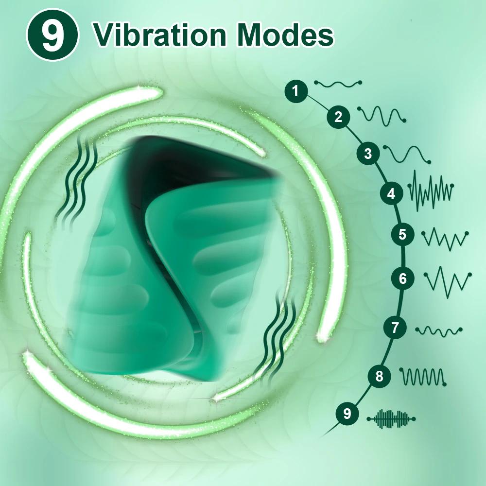 Controllo APP Vibratore per Allenamento del Pene Masturbatore Maschile Stroker Vibranti Allenatore del Glande Stimolatore Giocattoli Sessuali per Uomini Articoli per Adulti