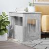 VidaXL Dog Cage Furniture, Dog Kennel with Lockable Door, Dog House, Living Room Side Table, 838326