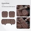 Ford Compatible Nappa Leather Car Seat Cushion: Focus, Escort, Edge, Escape, Kuga, Mondeo - All-Season Universal Fit