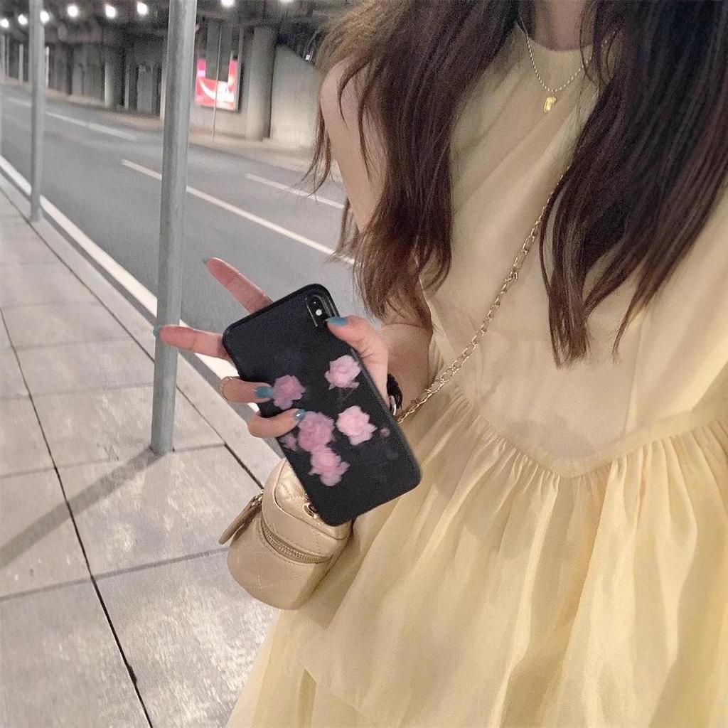 Elegant Yellow Sleeveless Summer Dress for Women - Waist-Slimming, Gentle Style
