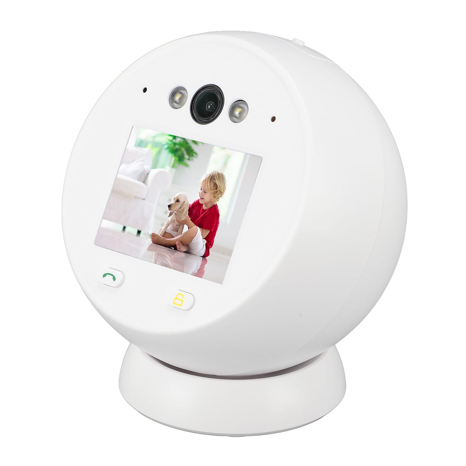 

Двостороння відеокамера Внутрішня безпека WiFi AI Виявлення Бездротовий пристрій для дзвінків через додаток для телефону Facetime