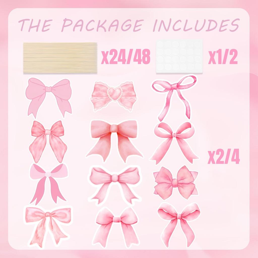 24/48 st Rosa Rosett Muffinsdekoration Rosa Rosett Födelsedagskalas Dekoration Bröllopsdusch Tårtdekoration Bröllopsfest Dekoration Fotorekvisita