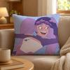 Cartoon She Ra Hero Adventure Cushion Cover Personalized Short Plush Soft Bedroom Sofa Home Decor Gift