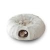 Foldable Plush Cat Tunnel Bed – All-Season Warm Nest for Kittens