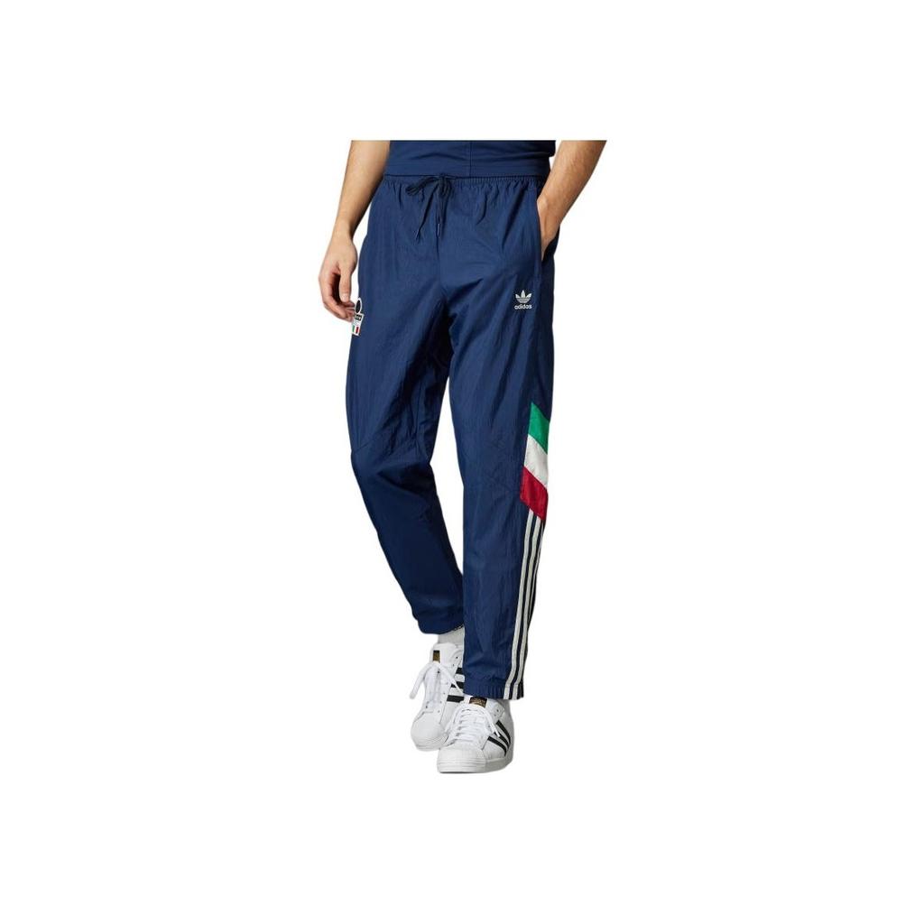 adidas Originals Italy Track Bottoms Night Indigo Men Streetwear IY4630
