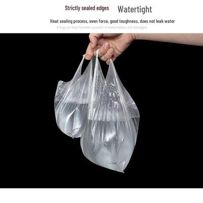 Miaojie Thickened Transparent Disposable Vest Bags