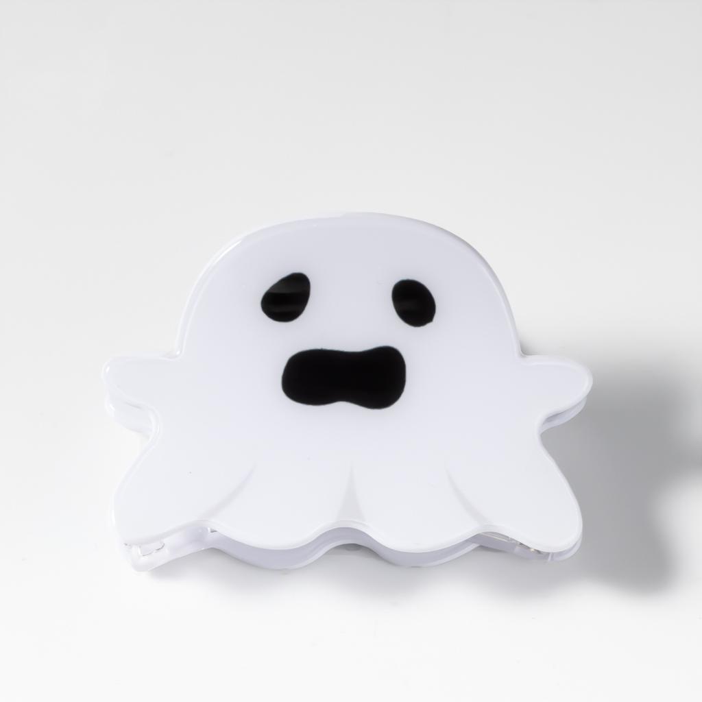 3PCs Halloween Ghost Hair Claws Acrylic Cartoon Hair Clips Crab For Women Girl Gift Hair Accessories Festival Headwear