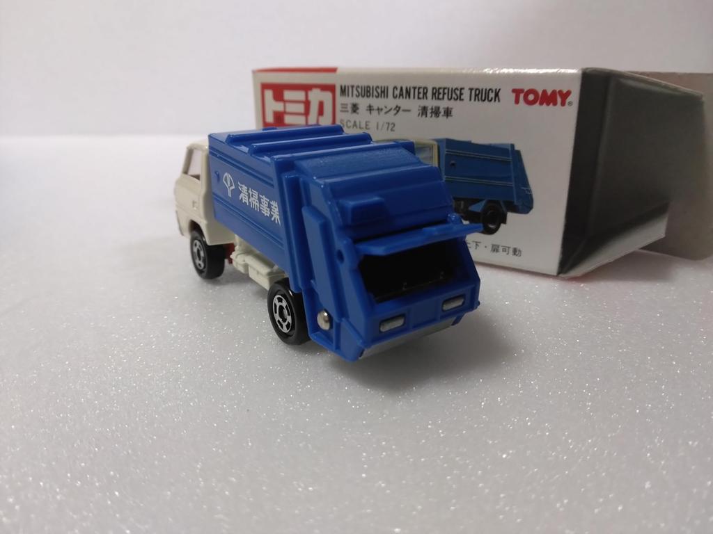 Tomica 47 Mitsubishi Canter Cleaning White No. Truck, 1/72 Scale,