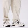 MLB New York Yankees Synthetic Leather Height Increasing Low top Skateboard Shoes Unisex White Black 3ASXM096N-50WHS