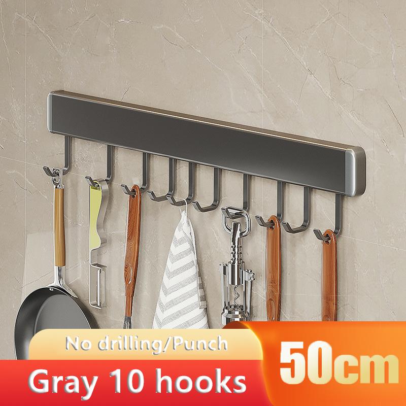 Kitchen Accessories Organization and Storage Towel Hooks Space Aluminium Spray Paint Protection Against Rust