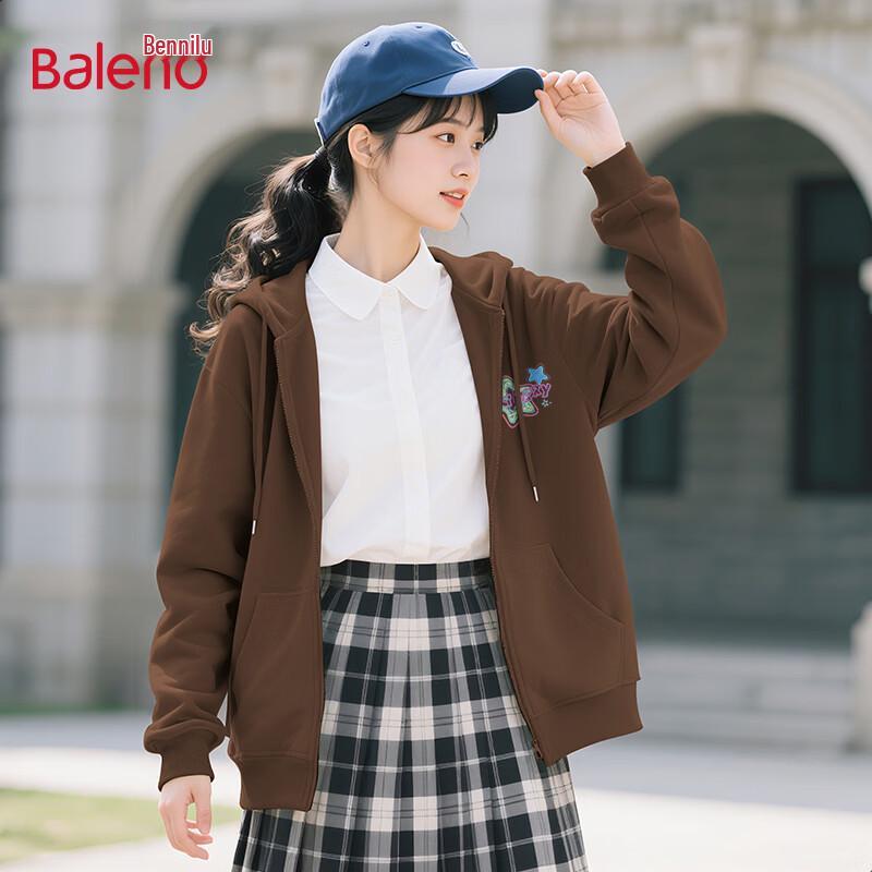 Baleno Women's Hooded Zip-Up Sweatshirt