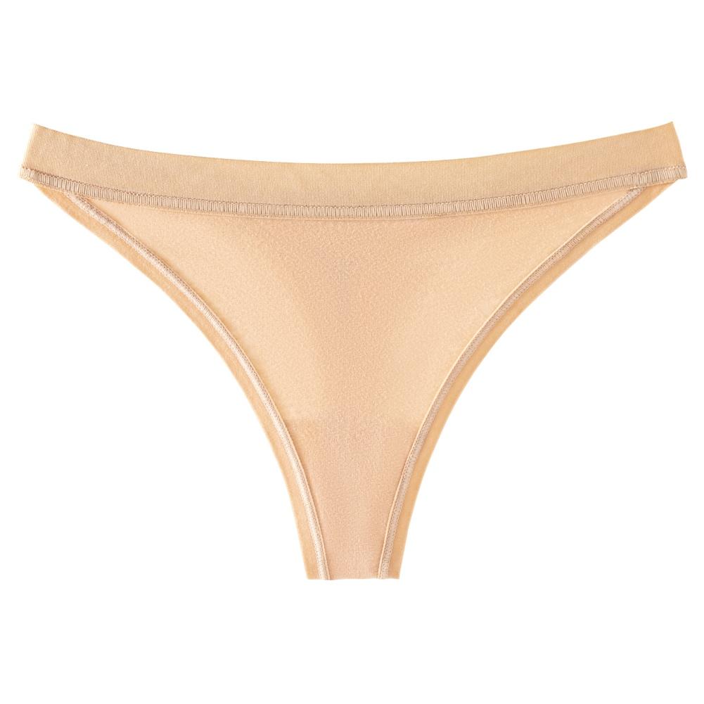 

Женские спортивные трусики-стринги большого размера, однотонные, с Т-образным вырезом S