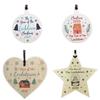 Gift Decorations Christmas Hanging Bauble Wooden The Year Of The 2020 Lockdown