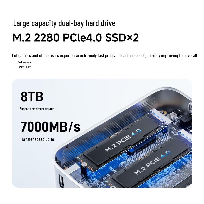Minisforum X1-370 AMD Ryzen AI9 HX 370 Mini PC (CN version)