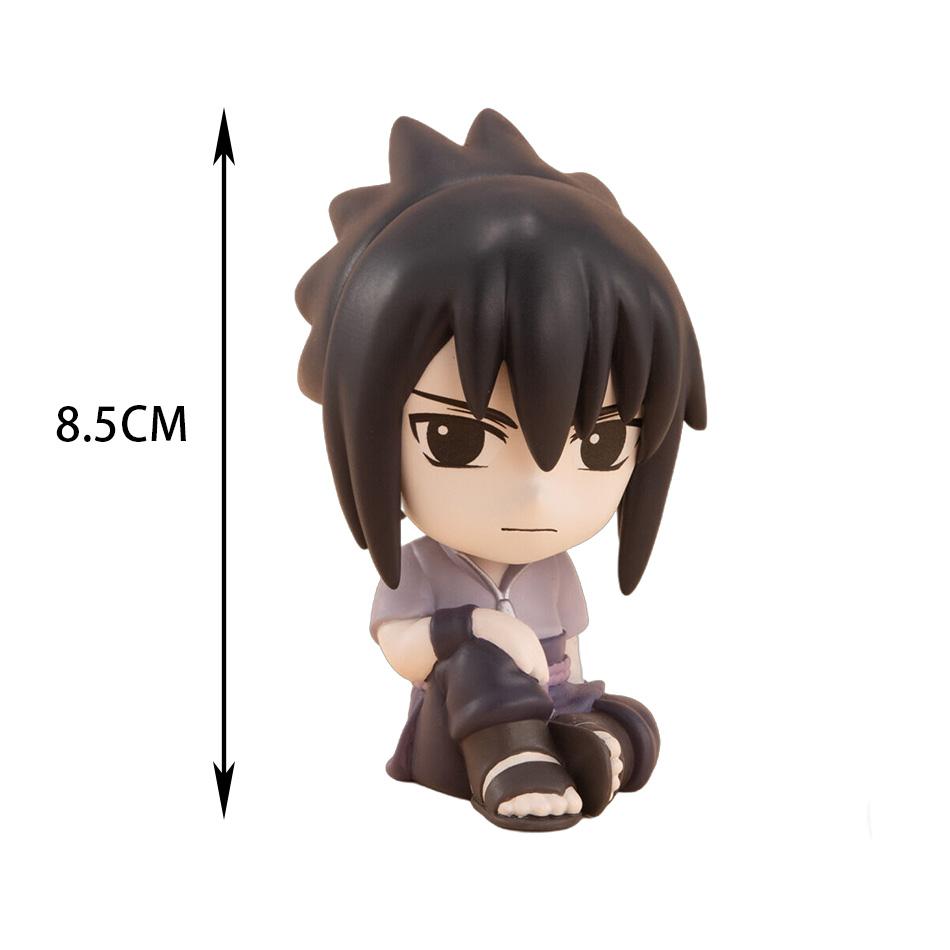 8Pcs/Set Anime Naruto Figure Kakashi Sasuke Uchiha Itachi Gaara Haruno Sakura Action Figural Q Version PVC Model Kids Toys Gift