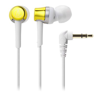YL Earphones Wired Canal Type SoundReality Yellow Audio-Technica ATH-CKR30