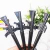 3Pcs Cute Funny Pens Canetas Rollerball  School Supplies Papelaria Creative Gun Shape Gel  Stationery
