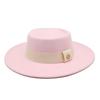 Hat Women'S Season Versatile Wool British Vintage French Celebrity Winter Felt Hat Hepburn Jazz Top Hat