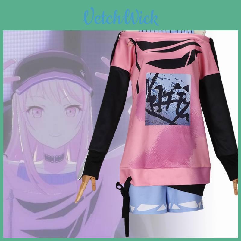Stilvolles Akisato Mizuki Hoodie-Set für Cosplay-Anime-Fans Sommer 2024