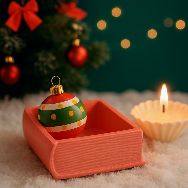 Food Grade Silicone Jewelry Mold Easy To Use Book Style Crafting Tool For Resin Decors Storage Boxes And Gift Packaging