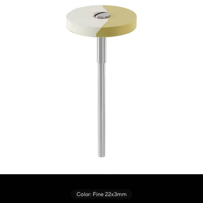 Rubber Diamond Polisher Wheel Disc Set High Diamond Concentration For Nail Art Jewelry Metal Polish