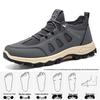 Men's Spring Breathable Outdoor Hiking Shoes - Lightweight, Comfortable Travel Shoes for Middle-Aged and Elderly