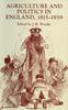 Buch Agriculture and Politics In England, 1815-1939