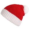 Red Knitted Knit Christmas Beanie Dress Up Santa Claus Cap Women Men Christmas Hat  Outdoor