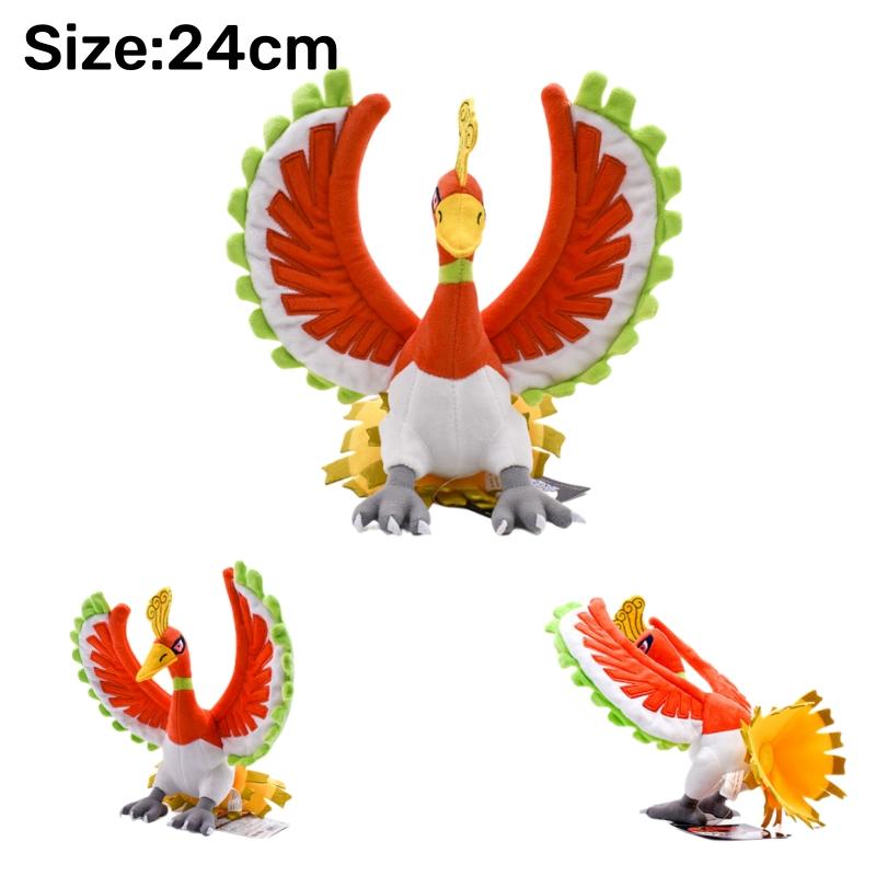 Peluche Pokemon Leggendari Lugia Lucario Giratina Koraidon Zacian Solgaleo Figure Cartoni Animati Morbido Giocattolo di Peluche Regali