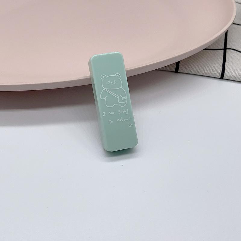 Contact Lens Case Travel-Friendly Portable Contact Lens Organizer Contact Lens Tweezer Case Trendy For Girls Birthdays Purses зелёный