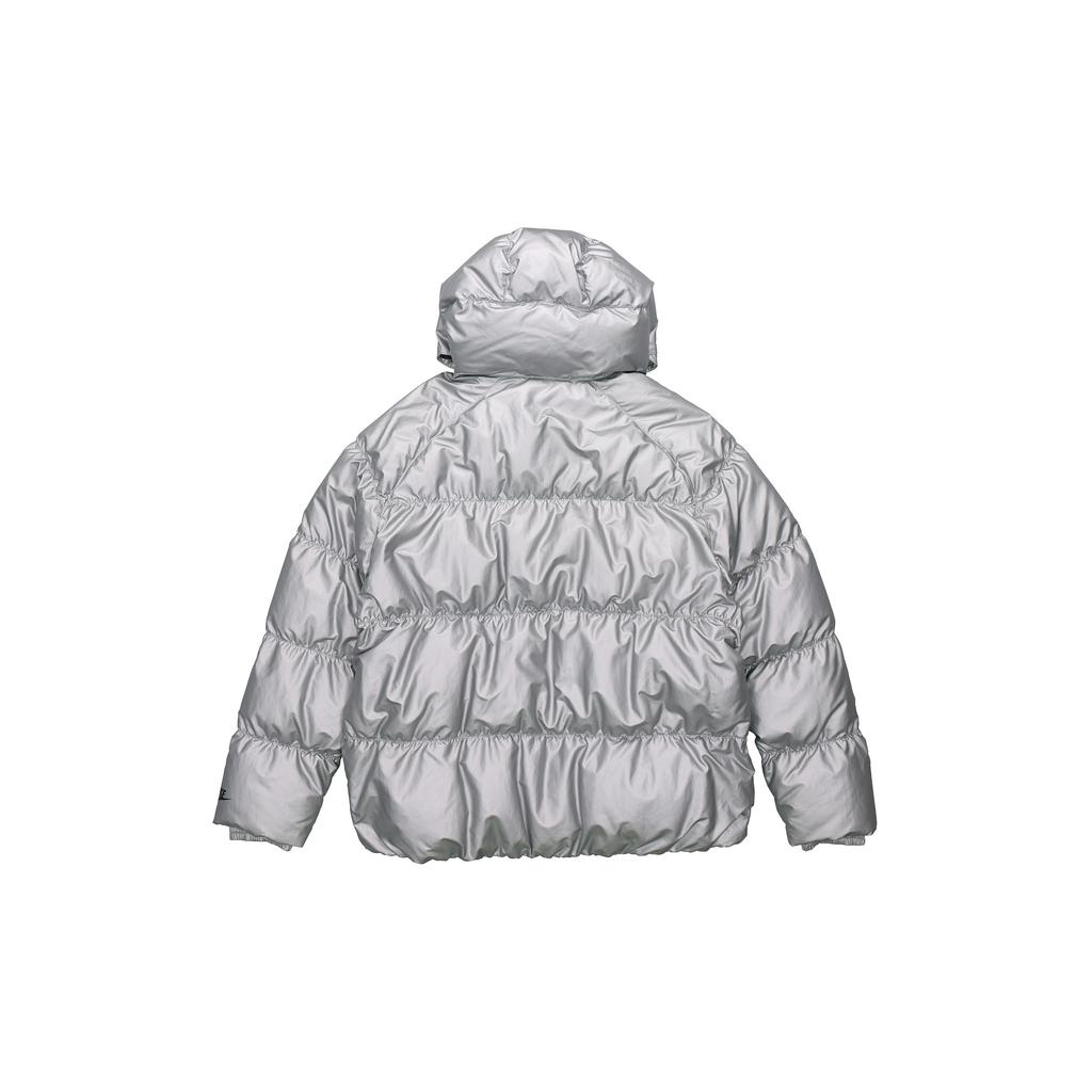 Nike Sportbekleidung Daunenfüllung Kapuzenjacke Wintermantel Herren Oberbekleidung Silber BV4710-096