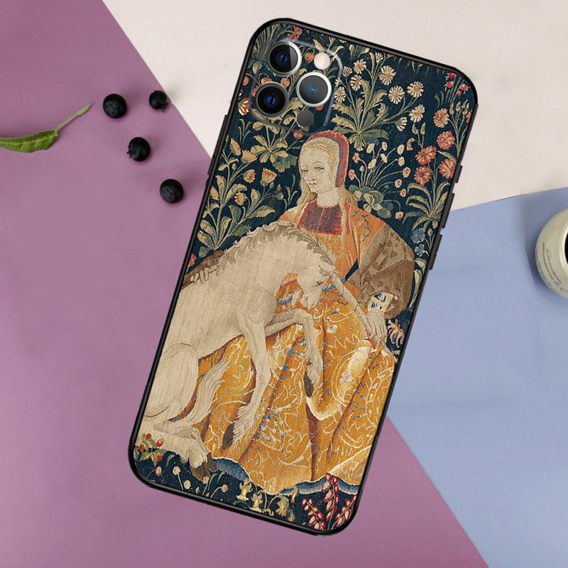 Renaissance art Painting Phone Case For iPhone 16 15 14 13 12 11 17 Pro Max 13 mini 16 Plus 16e 17 Air Bumper Cover