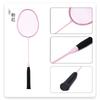 Ultra Lightweight Carbon Fiber Badminton Racket 4U Low Drag High Elasticity Beginners