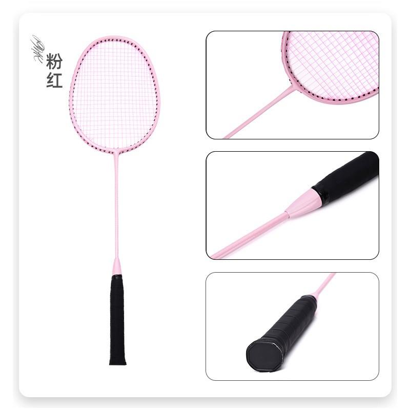 Ultra Lightweight Carbon Fiber Badminton Racket 4U Low Drag High Elasticity Beginners
