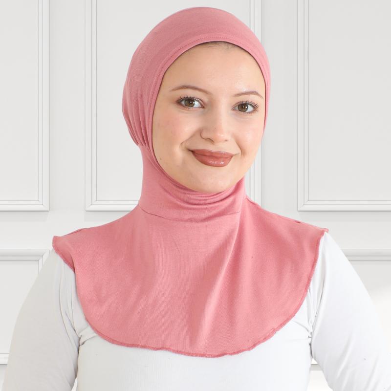 Sport Hijab For Women, Muslim Head Scarf, Flexible Turban Girls, Chic Islamic Wear For Gym, Neck Collar Bonnet Viscose