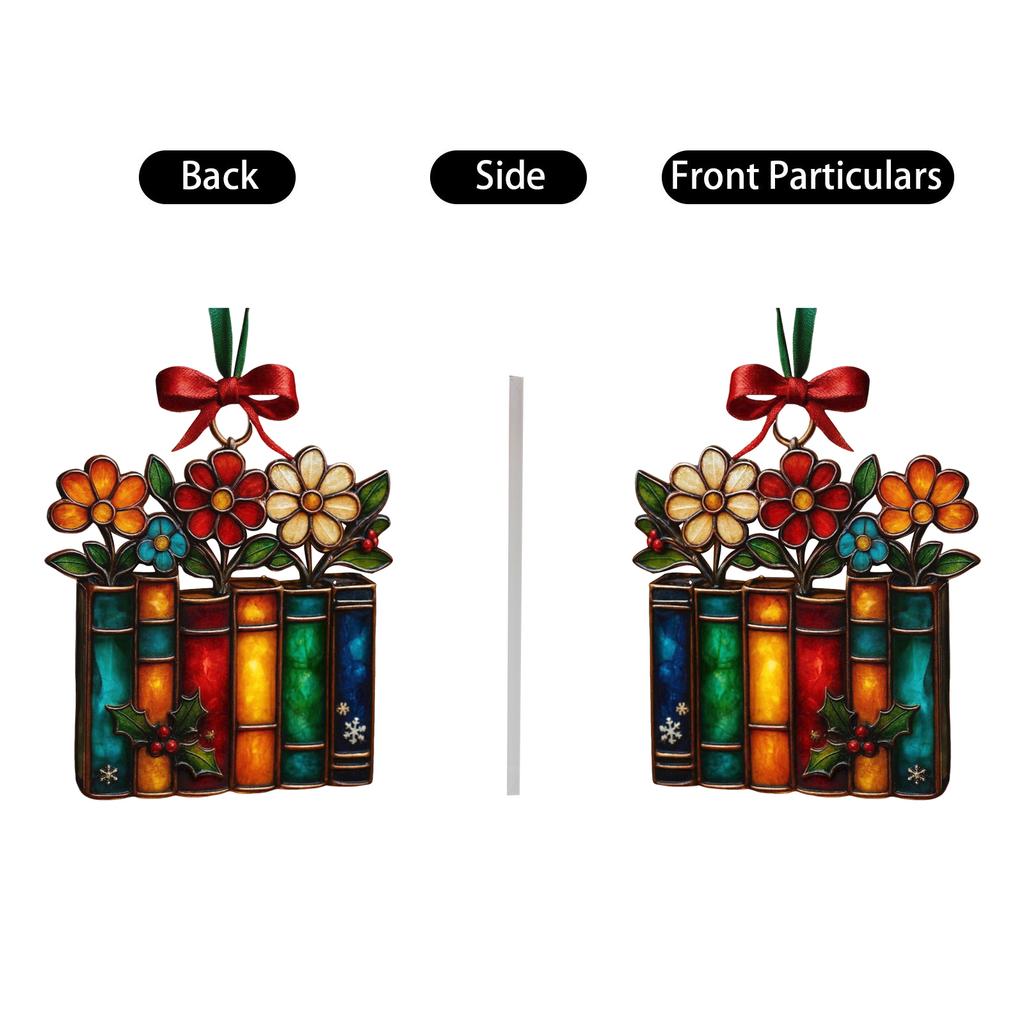 2D Acrylic Christmas Tree Pendant Decoration, Christmas Tree Decoration, Christmas Hanging Decoration, Home Decoration