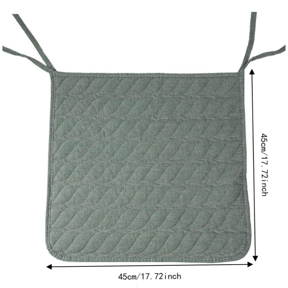 Thin Chair Seat Cushion Anti Slip Dining Chair Cushion Comfortable Office Chair Pad All Season