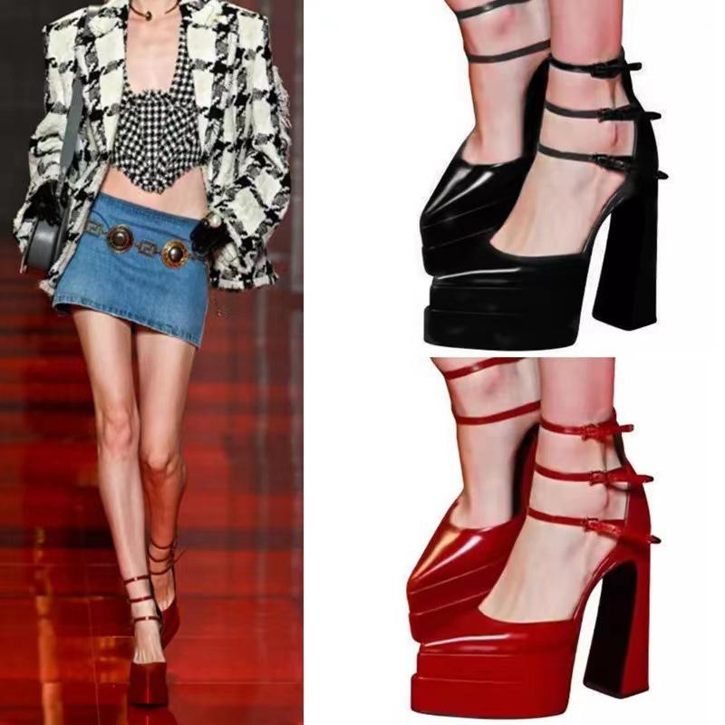 

Women S High Heels Platform Sandals Sexy Dress Party Wedding Shoes Female Sandal New Brand Fashion Pumps Shoes