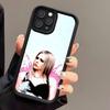 Singer Avril Lavigne Phone Case For IPhone 17 Air 16 E 15 14 Plus 13 12 11 Pro Max Black Sky Eye Stepped Protective Case