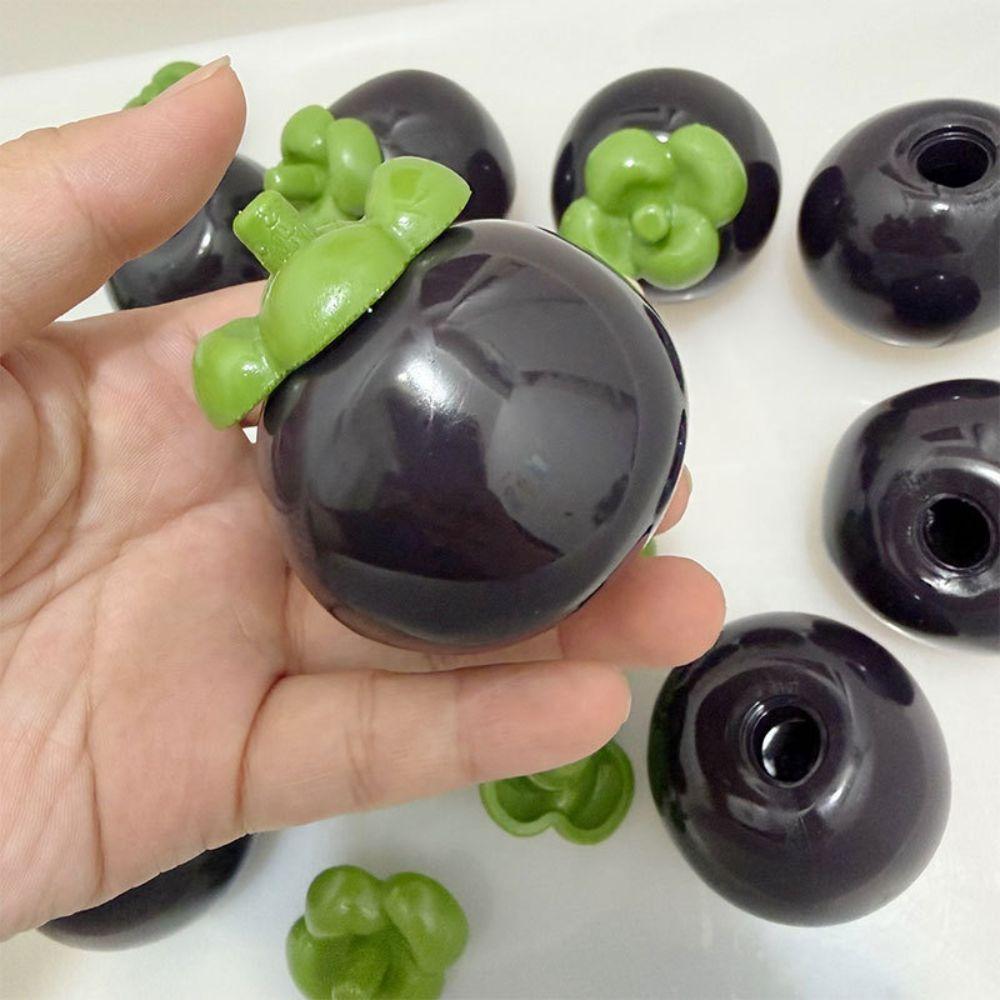 Flexible Mangosteen Ball Skin Soft TPR DIY Pressure Ball Kit DIY Empty Ball Skin Children Gift