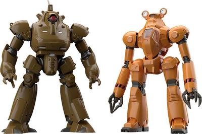 MODEROID Mobile Police Patlabor HL 98 Hercules 21 & ASV99 Boxer Another Color Ver. 160 Scale Assembly Plastic Model