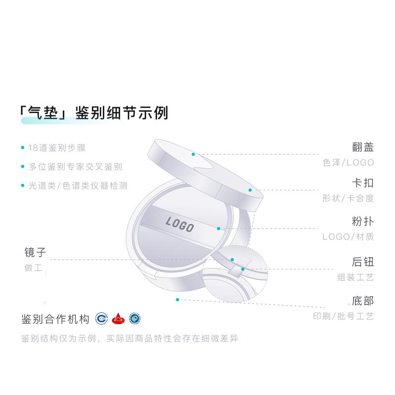 LANCÔME Air Cushion New Pure To Modify Skin Tone, Conceal Blemishes, Long-lasting Soft Light, Brighten Dry Skin and Oily Skin 100# Without Gift Box