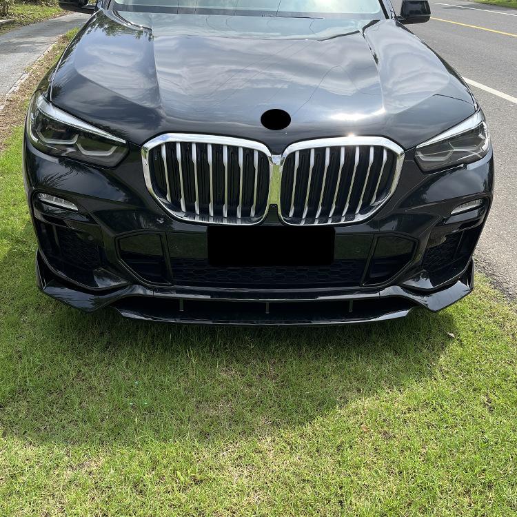 Front Bumper Lip Splitter Accessories For BMW X5 G05 2018-Up Car Exterior Spoiler Body Kits Diffuser Guard Cover Auto Trim Parts