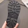Children's British Style Leather Boots with Side Zipper and Non-Slip Sole