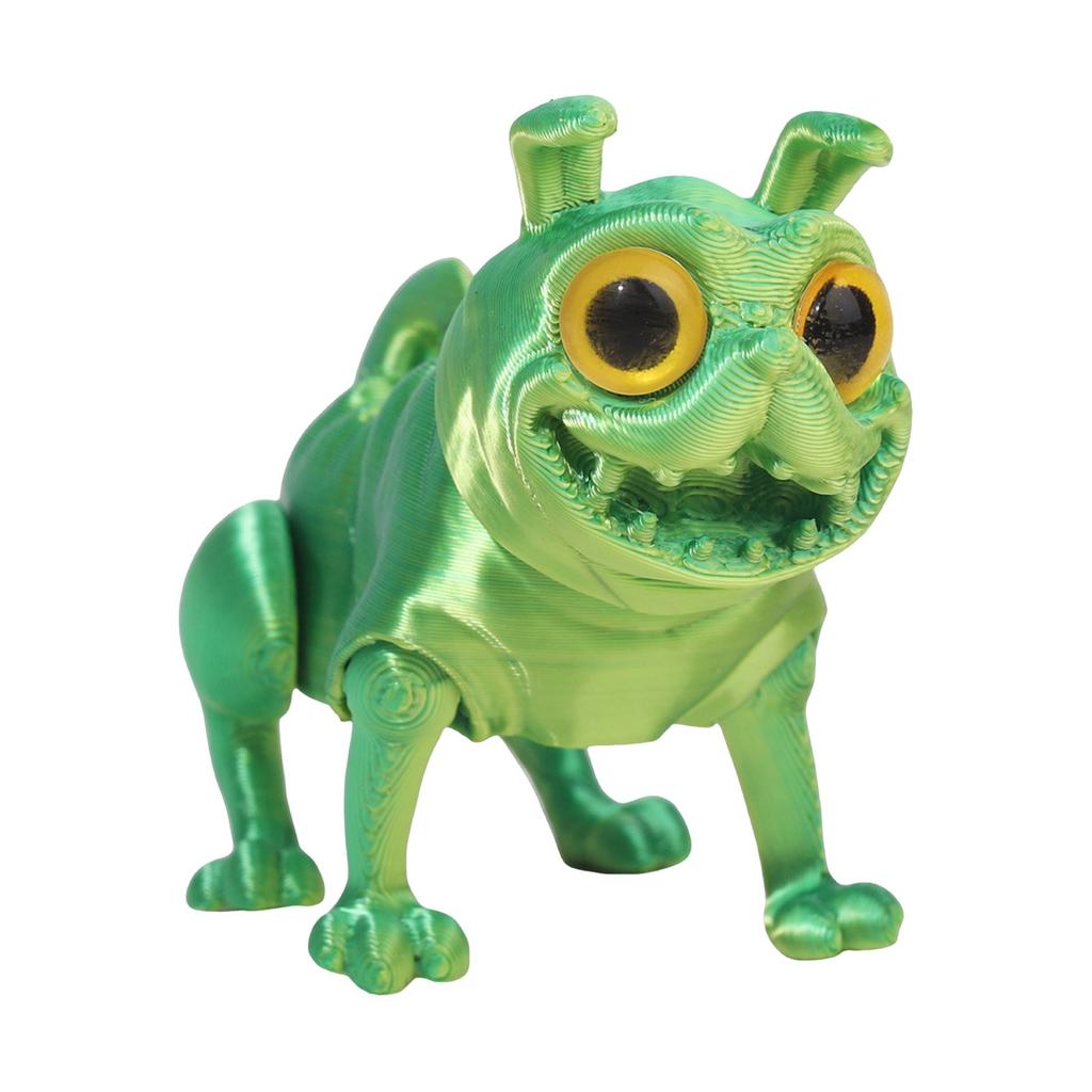 3D Printed Multi-color Puppy Crafts Ornaments Gifts Creative Hand-made Animal Joint Activity Model