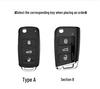 Volkswagen Car Key Case for Sagitar, Lavida, Tiguan, Bora, Polo, Golf, Tayron - For Women