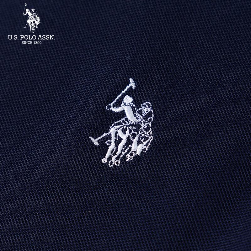 U.S. POLO ASSN. Women's Short Sleeve Polo A-line Dress