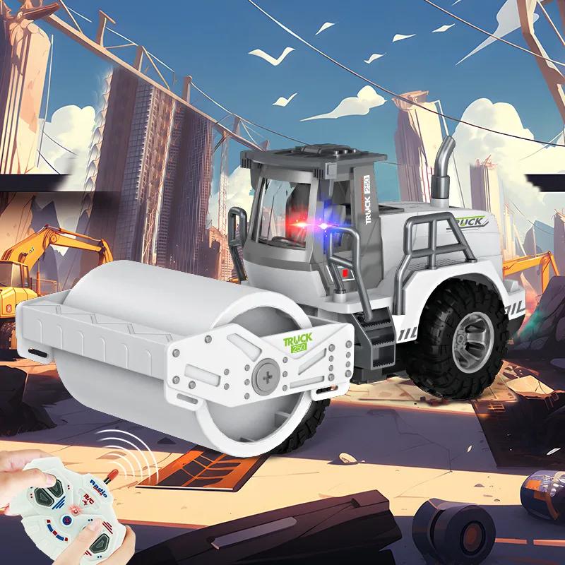 1/30 RC Excavator Engineering Car Remote Control Truck RC Model Car Toys Cars Engineering Eletric Vehicles Bulldozer Truck Model